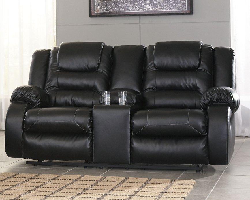 Vacherie Reclining Loveseat with Console