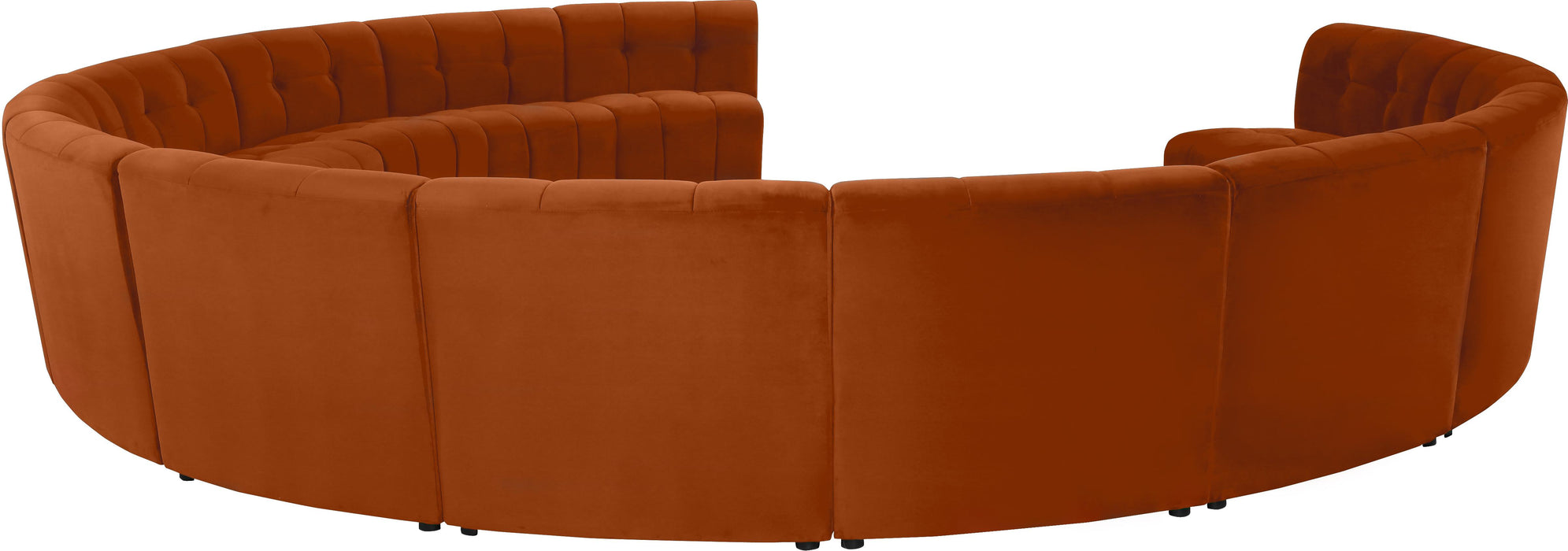 Limitless Cognac Velvet 13pc. Modular Sectional