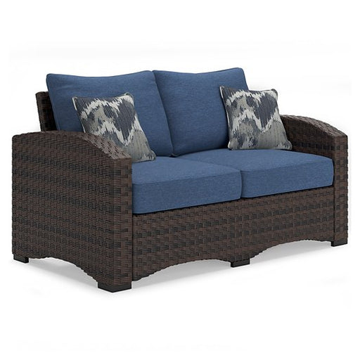 Windglow Outdoor Loveseat with Cushion image